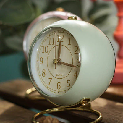 Retro Vintage Alarm Clock with Night Light