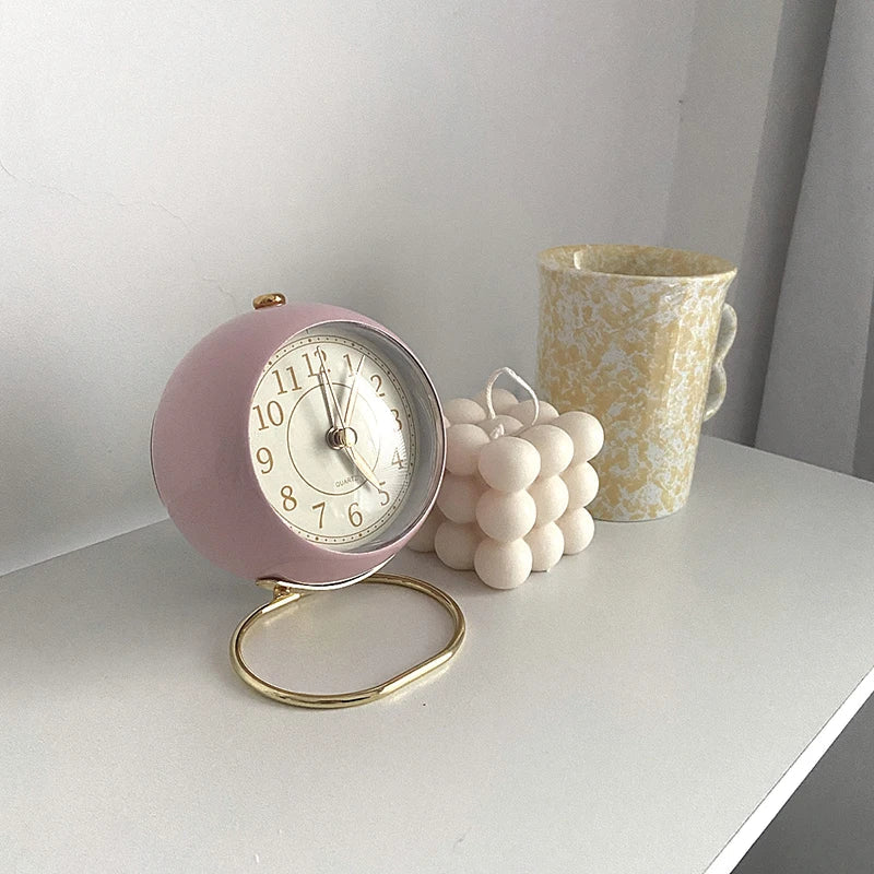 Retro Vintage Alarm Clock with Night Light