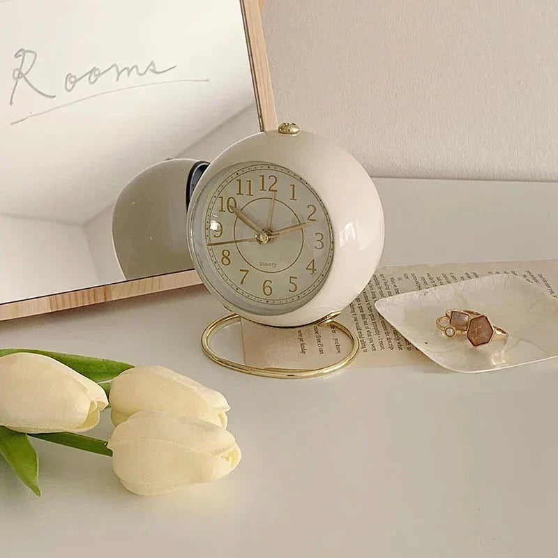 Retro Vintage Alarm Clock with Night Light