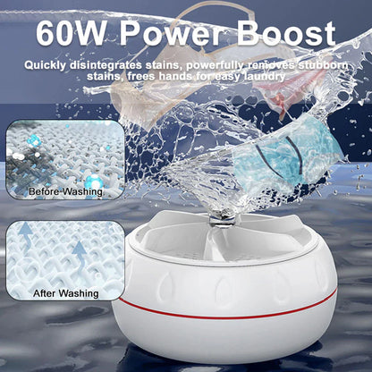 Mini Ultrasonic Washer Portable Hight Power