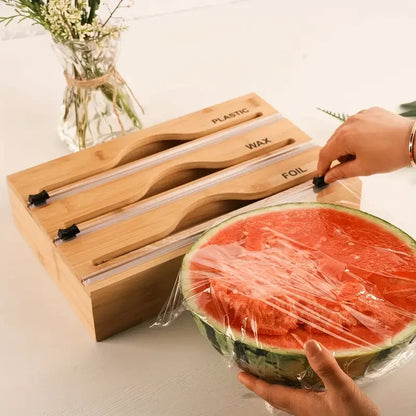 3-in-1 Cling Wrap Dispenser